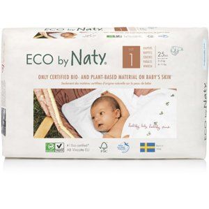 Naty Ekoplenky pro novorozence 1 (2 - 5 kg) (25 ks)