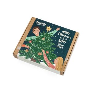 Blossombs Semínkové bomby - Vánoční sada střední - Stromeček (9 ks) - originální vánoční dárek