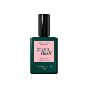 Manucurist Green Flash LED gel lak na nehty - Hortencia (15 ml) - světle růžová jemná barva
