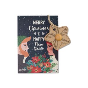 Blossombs Semínková bomba - Vánoční ozdoba - Z lásky (1 ks) - II. jakost - krásná vánoční drobnůstka