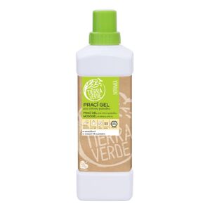 Tierra Verde Prací gel pro citlivou pokožku (1 l) - II. jakost - ideální pro ekzematiky, alergiky a děti