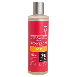 Urtekram Rozmazlující růžový sprchový gel BIO (250 ml)