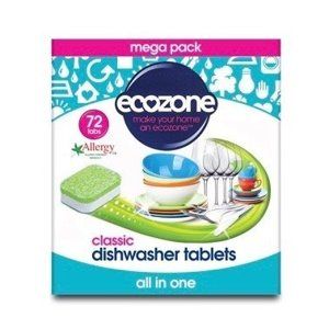 Ecozone Tablety do myčky Classic - vše v jednom (72 ks)