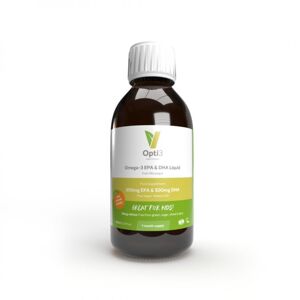 Vegetology Opti3 Liquid Omega-3 EPA a DHA s vitaminem D3 (150 ml)