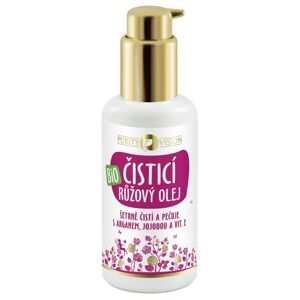 Purity Vision Růžový čisticí olej s arganem, jojobou a vit. E, BIO (100 ml)
