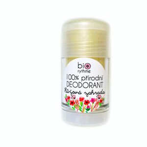 Biorythme Tuhý deodorant Růžová zahrada 30 g - květinová ženská vůně