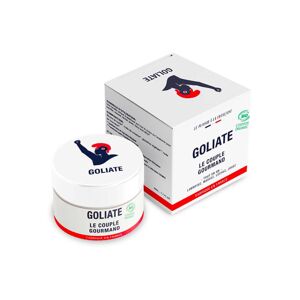 Goliate Jedlý masážní a lubrikační olej 2v1 The Gourmet Couple BIO (50 ml) - s oříškovou vůní a chutí
