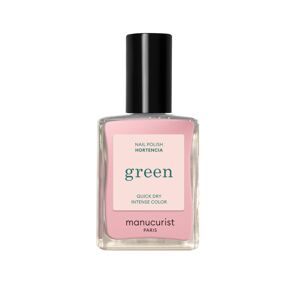 Manucurist Green lak na nehty - Hortencia (15 ml) - světle růžová transparentní barva