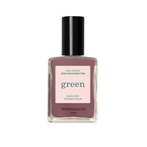 Manucurist Green lak na nehty - Rose Mountbatten (15 ml) - růžová s šedohnědými podtóny