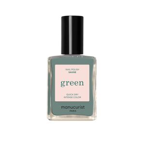 Manucurist Green lak na nehty - Sauge (15 ml) - delikátní šalvějově zelená