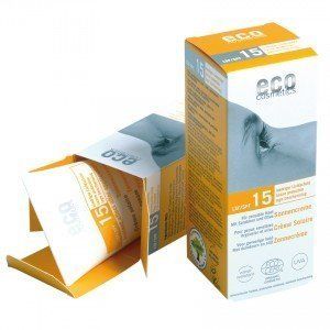 Eco Cosmetics Opalovací krém SPF 15 BIO (75 ml)
