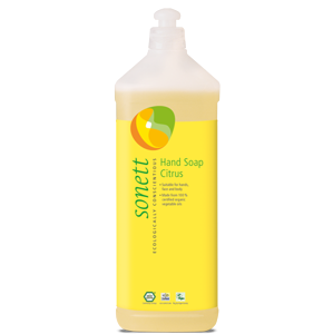 Sonett Tekuté mýdlo - citrus BIO (1 l)