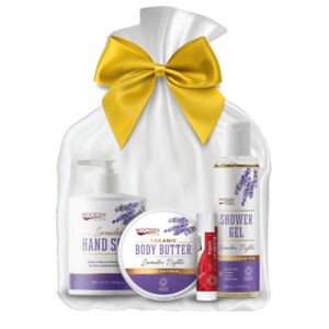 Wooden Spoon Dárkový balíček bio kosmetiky - obohaťte tělo vůní teplých levandulových nocí