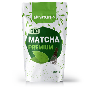 Allnature Matcha Premium BIO 250 g - z první jarní sklizně čajových lístků