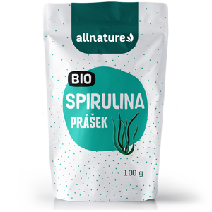 Allnature Spirulina prášek BIO (100 g) - naplňte svůj den zdravým boostem!