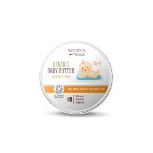 Wooden Spoon Dětské tělové máslo BIO 15 ml - přírodní hydratace pro dětskou pokožku