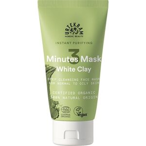 Urtekram Pleťová maska s bílým jílem pro okamžité pročištění BIO (75 ml)