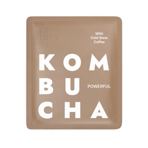 Cidrani Kombucha mikrodrink Powerful BIO 17 ml - s kapkou silné etiopské kávy