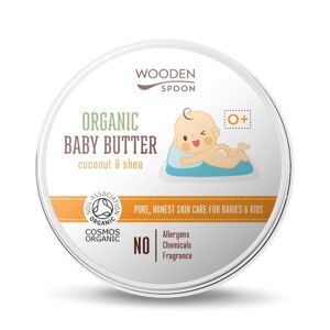 Wooden Spoon Dětské tělové máslo BIO 100 ml - přírodní hydratace pro dětskou pokožku