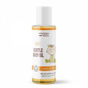Wooden Spoon Jemný dětský olej BIO 100 ml - 100% přírodní, s heřmánkovým extraktem