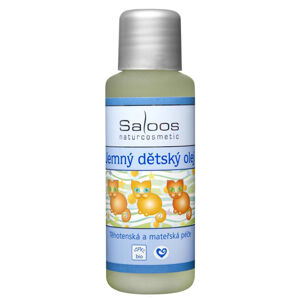 Saloos Jemný dětský olej regenerační BIO (50 ml) - přirozená péče a regenerace pokožky