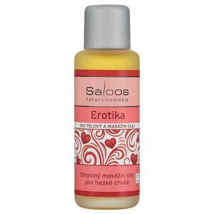 Saloos Tělový a masážní olej Erotika BIO (50 ml) - s krásnými esenciálními oleji pro masáže