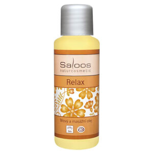 Saloos Tělový a masážní olej Relax BIO (50 ml) - výživný olej pro uvolnění po náročném dni