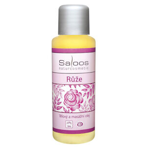 Saloos Tělový a masážní olej Růže BIO (50 ml) - pokožka jako okvětní plátky růží