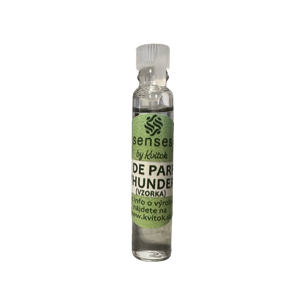 Kvitok Senses Toaletní parfém Thunder - vzorek (2 ml) - zelená unisex vůně